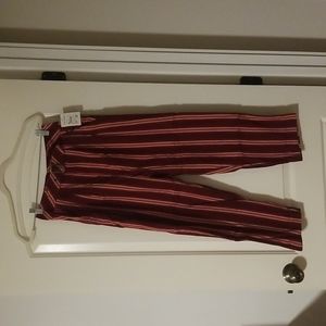 NWT Free People Stripped Pants